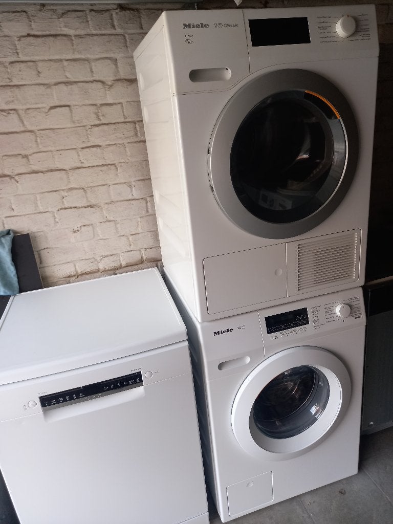 Miele wasmachine 8 kg A +++. 1600tr. Miele wasdroger, Elektronische apparatuur, Ophalen, Zo goed als nieuw