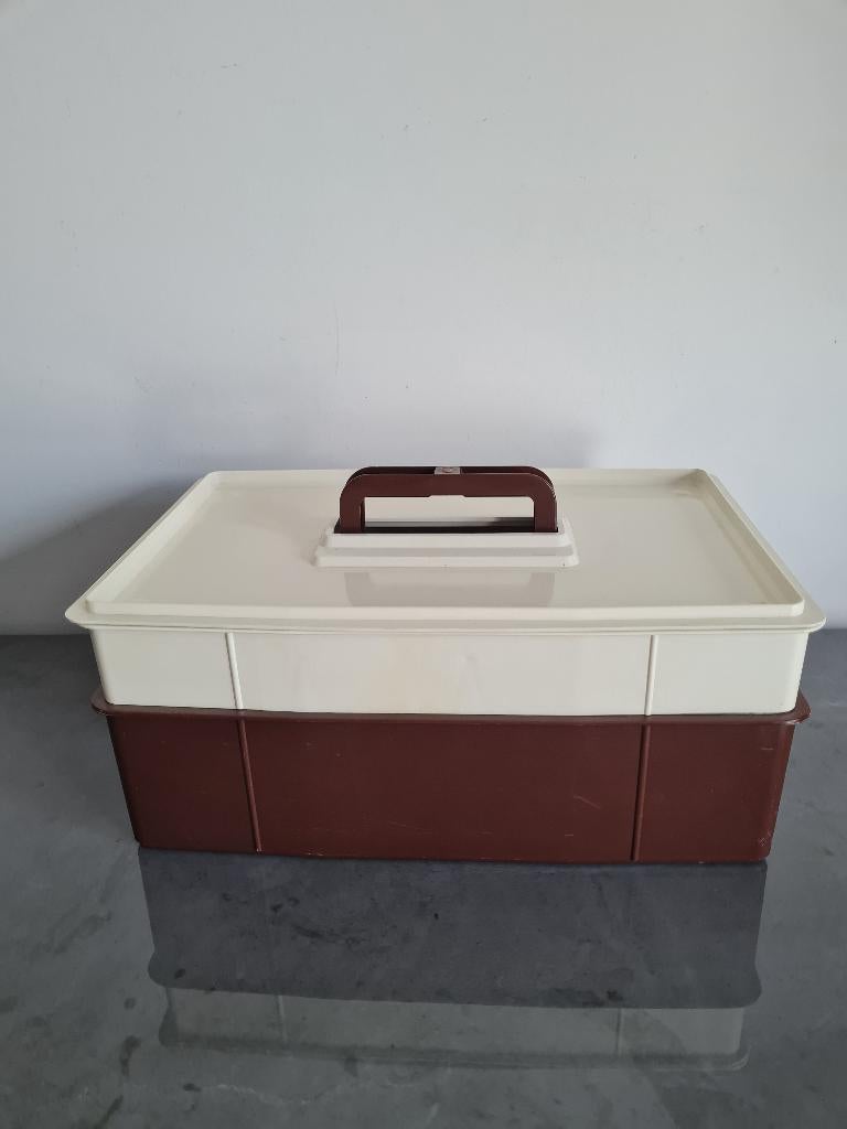 vintage naaidoos, naaibox, opbergbox, Ophalen of Verzenden
