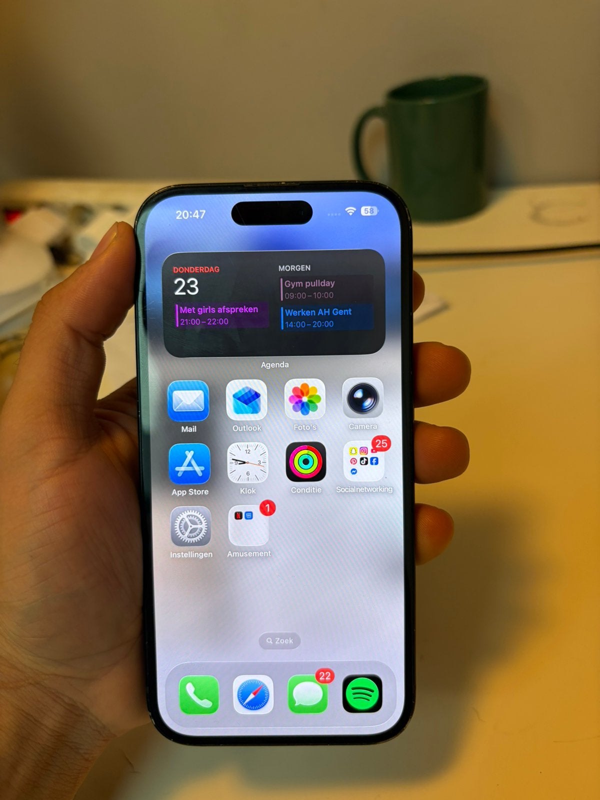 Iphone 15, Telecommunicatie, Ophalen of Verzenden, Zo goed als nieuw, IPhone 15