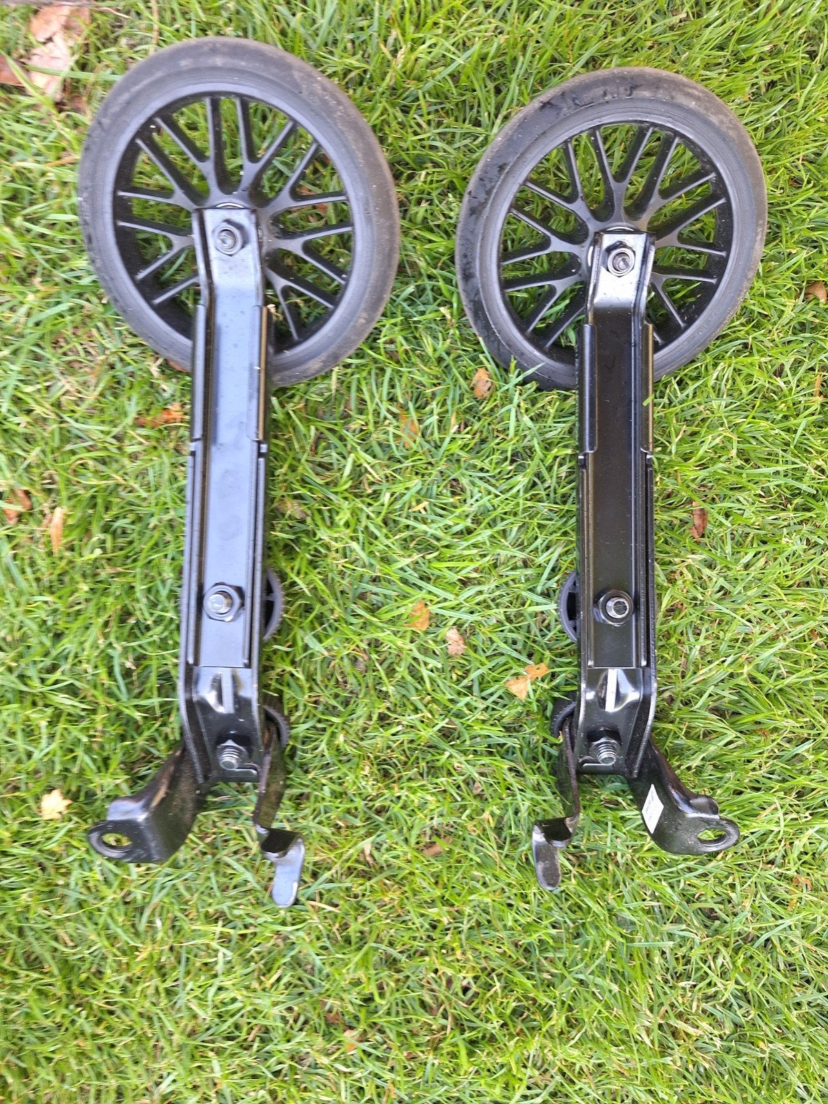 Btwin steunwieltjes voor kinderfiets regelbaar, Ophalen