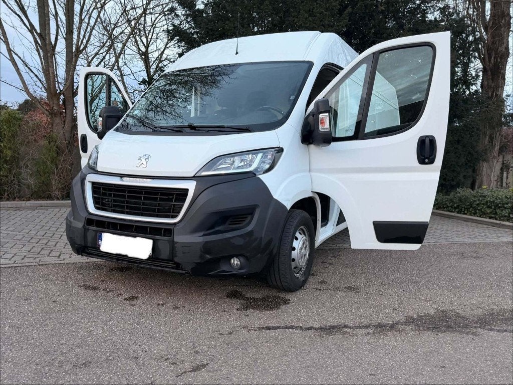 Peugeot boxer 2.2 diesel 165pk bj2021 L3H2 trekhaak 132000km, Achat, Euro 6, 3 places, Boîte manuelle