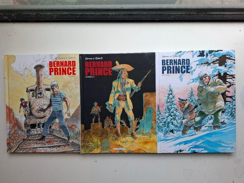 INTEGRALES BERNARD PRINCE VOLUMES 1 à 3 COMPLET HERMANN REED, Série complète ou Série, Enlèvement ou Envoi, Comme neuf