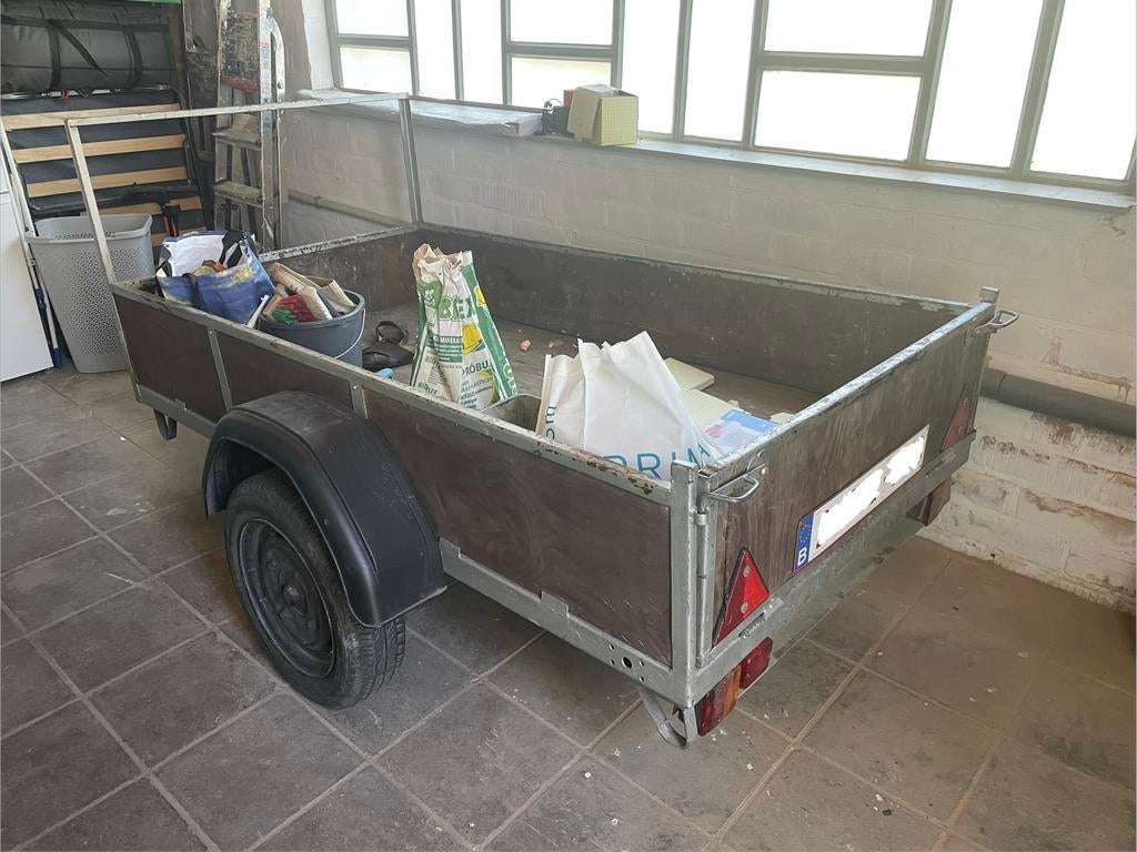 Remorque à vendre, Auto diversen, Aanhangers en Bagagewagens, Ophalen, Gebruikt