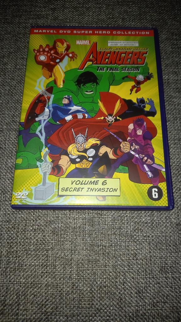 DVD Marvel, Cd's en Dvd's, Ophalen of Verzenden, Gebruikt