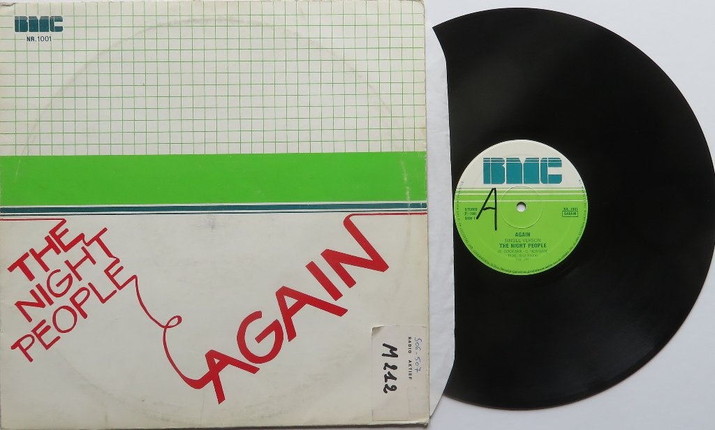 The Night People - Again. Maxi, Cd's en Dvd's, Vinyl | Dance en House, Gebruikt, Ophalen of Verzenden, Disco, EP