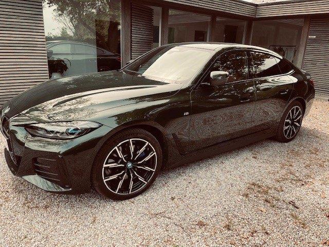 BMW I4 eDrive40 Gran Coupe, Auto's, Achterwielaandrijving, Parkeerassistent, Leder, 5 deurs