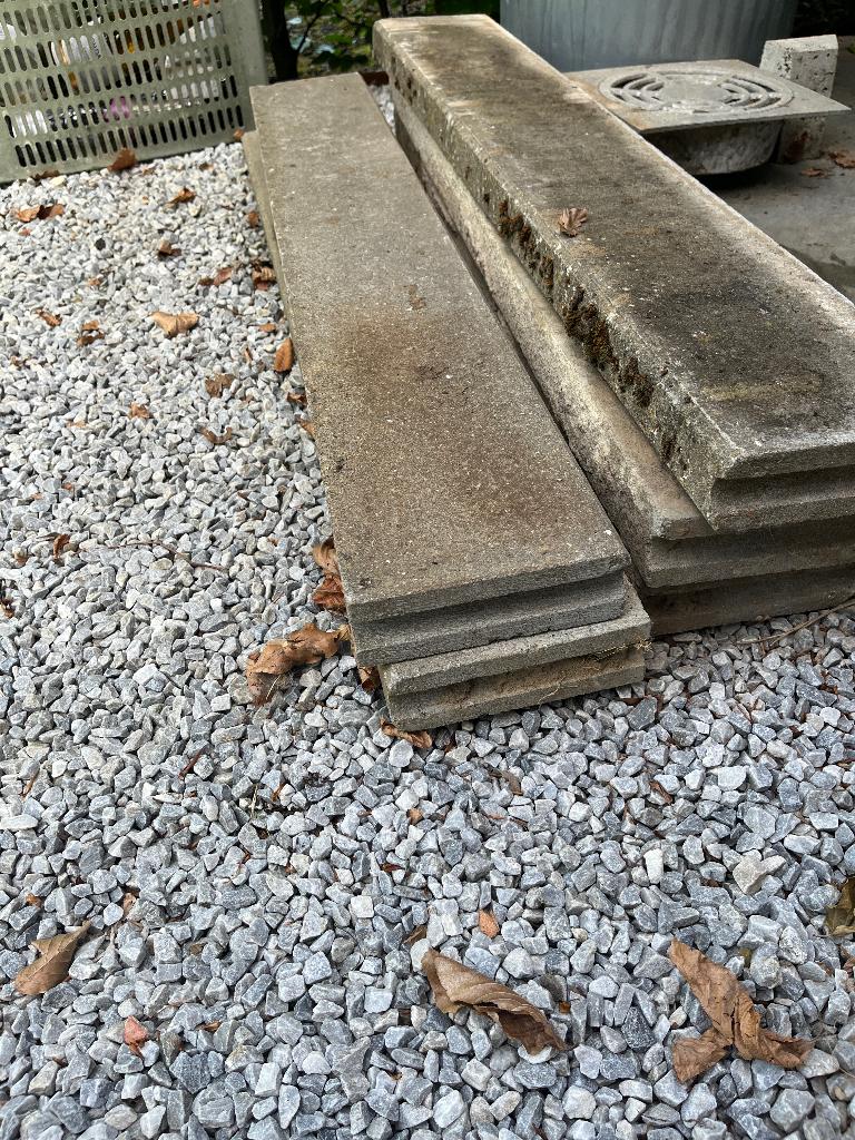 Beton afboording, Moins de 25 cm, Bordure, Enlèvement, 100 à 200 cm