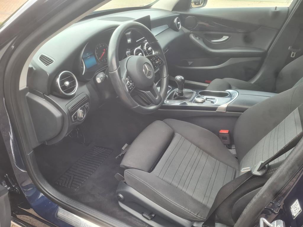 Mercedes-Benz C-klasse 200 d, Bj 2019 Stationwagon Belgisch, Stof, Gebruikt, Zwart, 4 cilinders