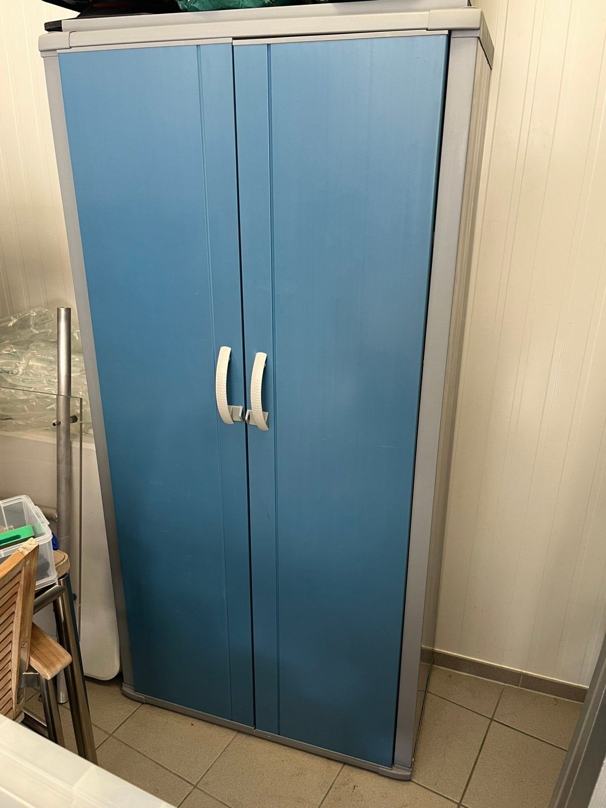 Armoire de rangement en plastique, Enlèvement, Utilisé, Synthétique