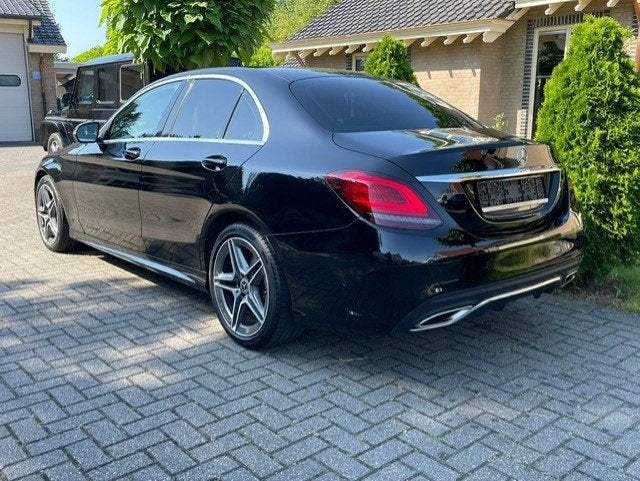 Mercedes-Benz C-klasse 180 AMG LINE NAVI CAMERA LED PDC, 4 deurs, Achterwielaandrijving, Gebruikt, 4 cilinders