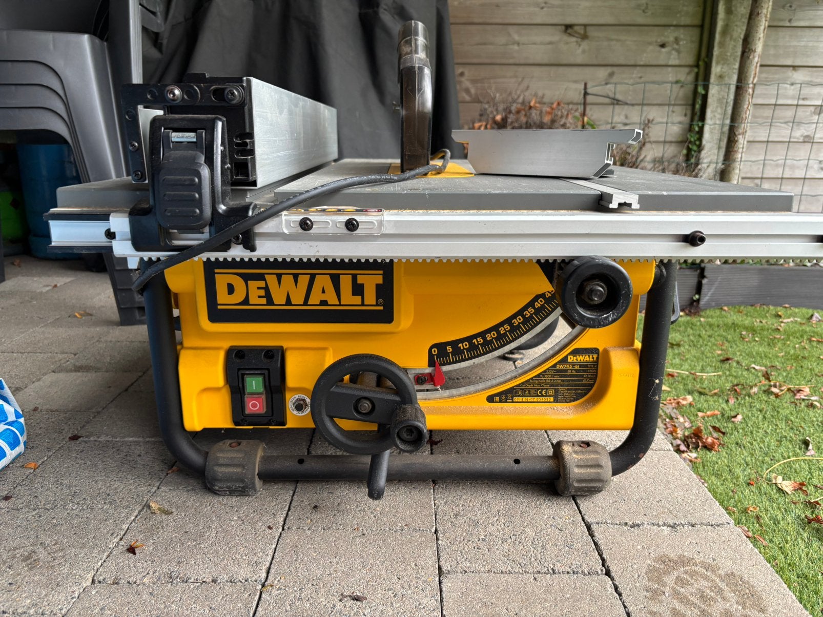 Dewalt DW745-qs type 4, Ophalen, Gebruikt