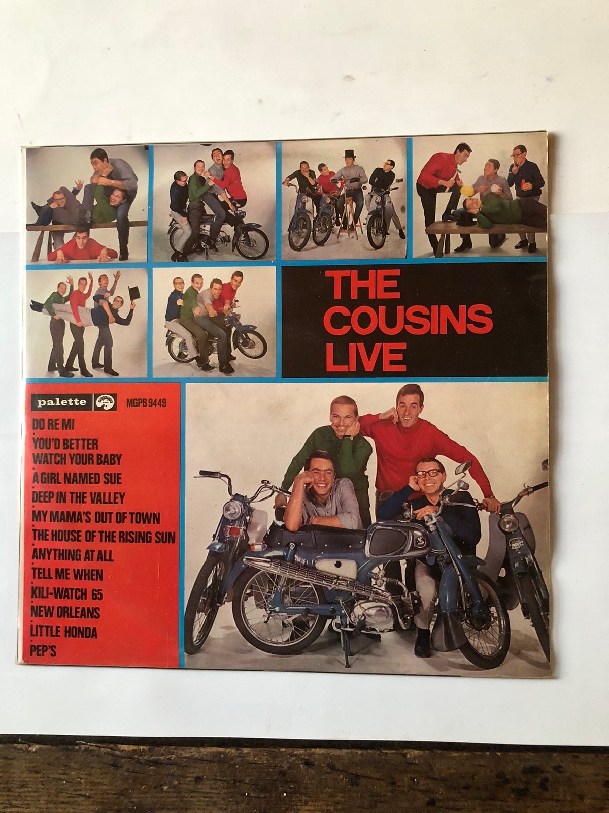 The Cousins: live ( belpop; 1964), Ophalen of Verzenden, Zo goed als nieuw