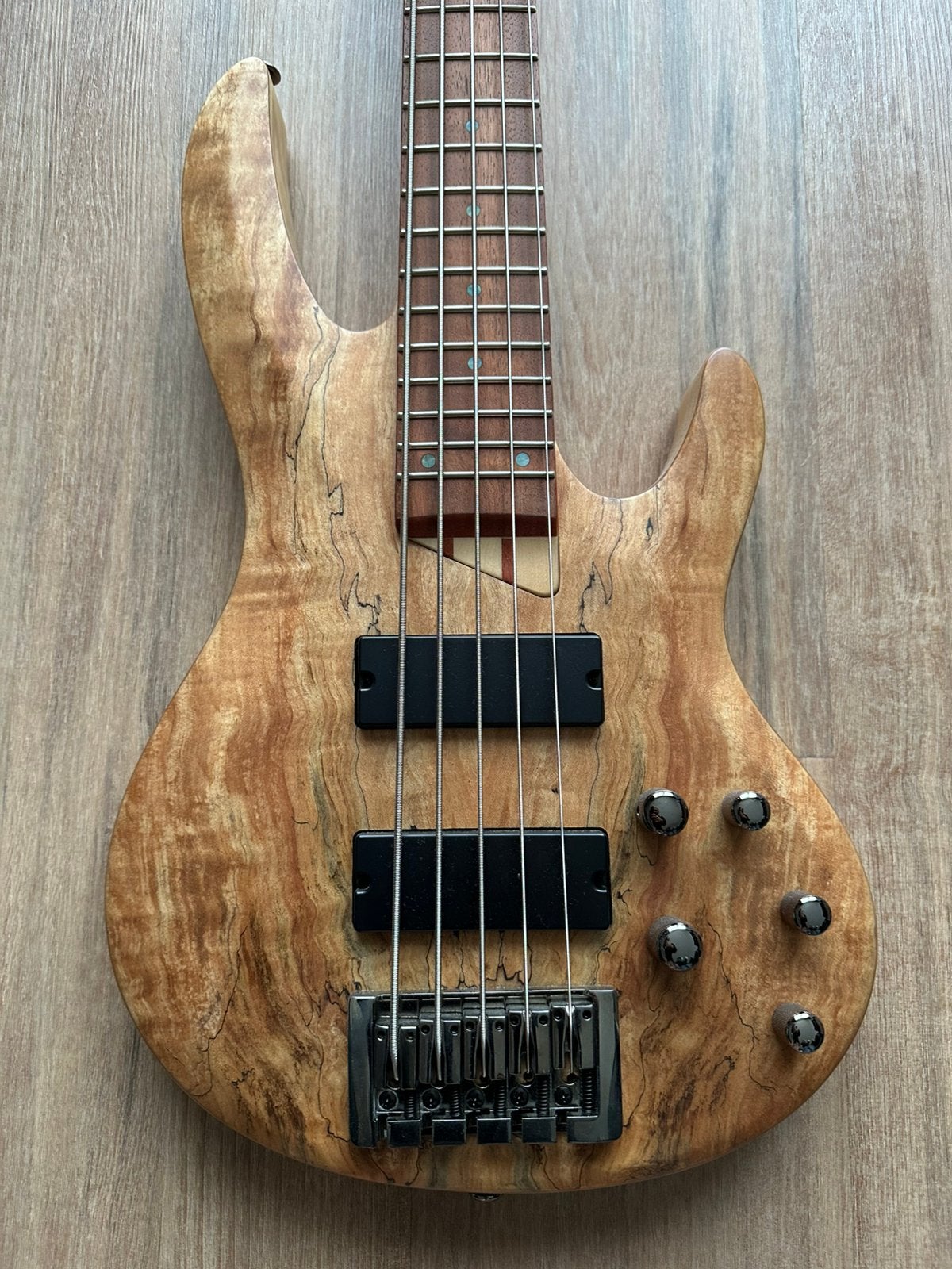 Esp Ltd B205 SM Natural Finish, Musique & Instruments, Instruments à corde | Guitares | Basses, Comme neuf, Enlèvement