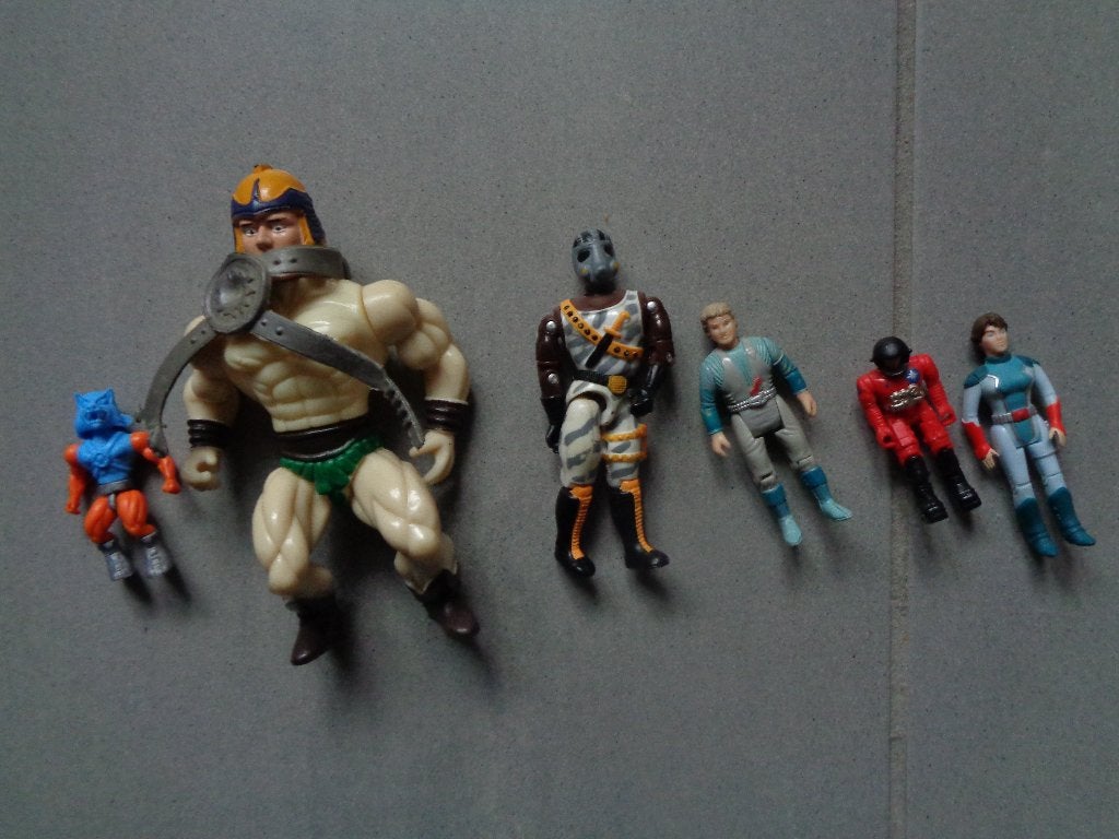 actiefiguren vintage, Ophalen of Verzenden, Zo goed als nieuw
