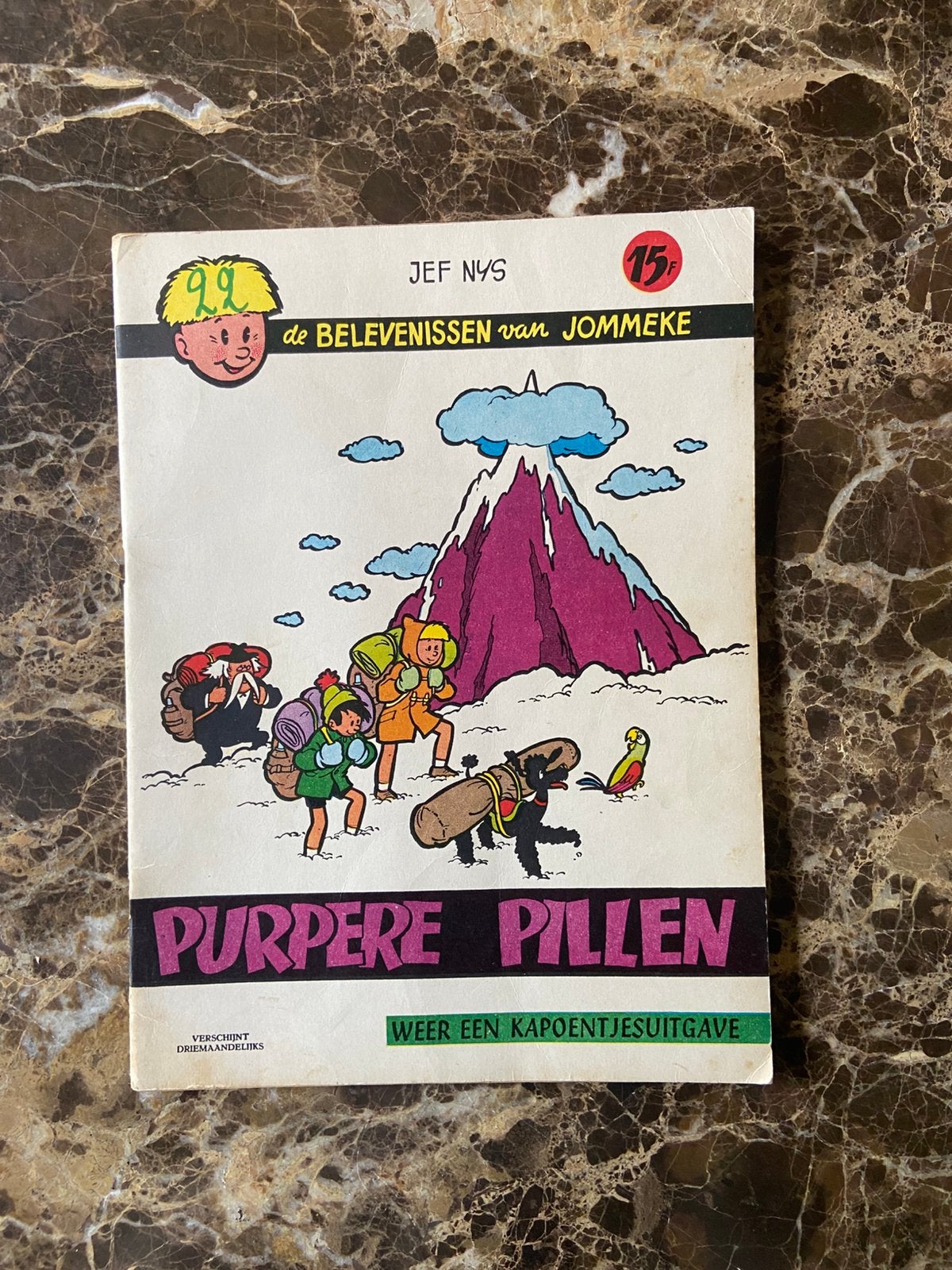 Jommeke : Purpere pillen, Boeken, Ophalen of Verzenden, Zo goed als nieuw