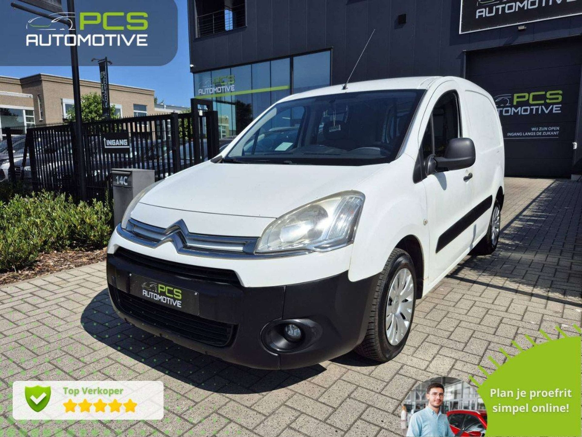 Citroen Berlingo 1.6 HDi / Lichte vracht / 12 mnd waarborg, Auto's, Schuifdeur, Stof, https://public.car-pass.be/vhr/db30cd08-1c81-4f2d-b536-790cc930b36b