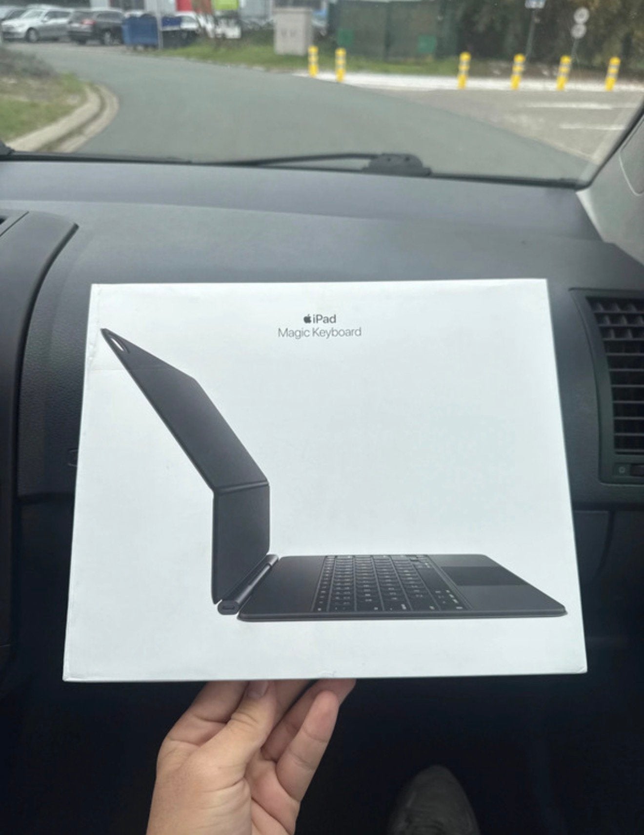 Magic Keyboard iPad Air 13 gloednieuw, Computers en Software, Ophalen, 13 inch of meer, Zwart, Apple iPad Air