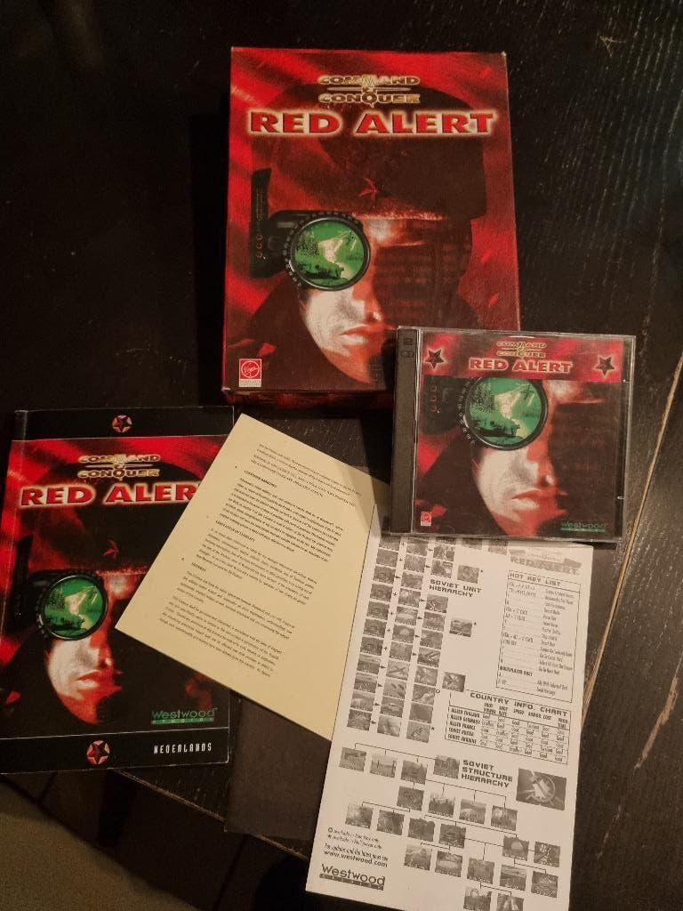 Command & Conquer Red Alert big box complete westwood, Enlèvement ou Envoi