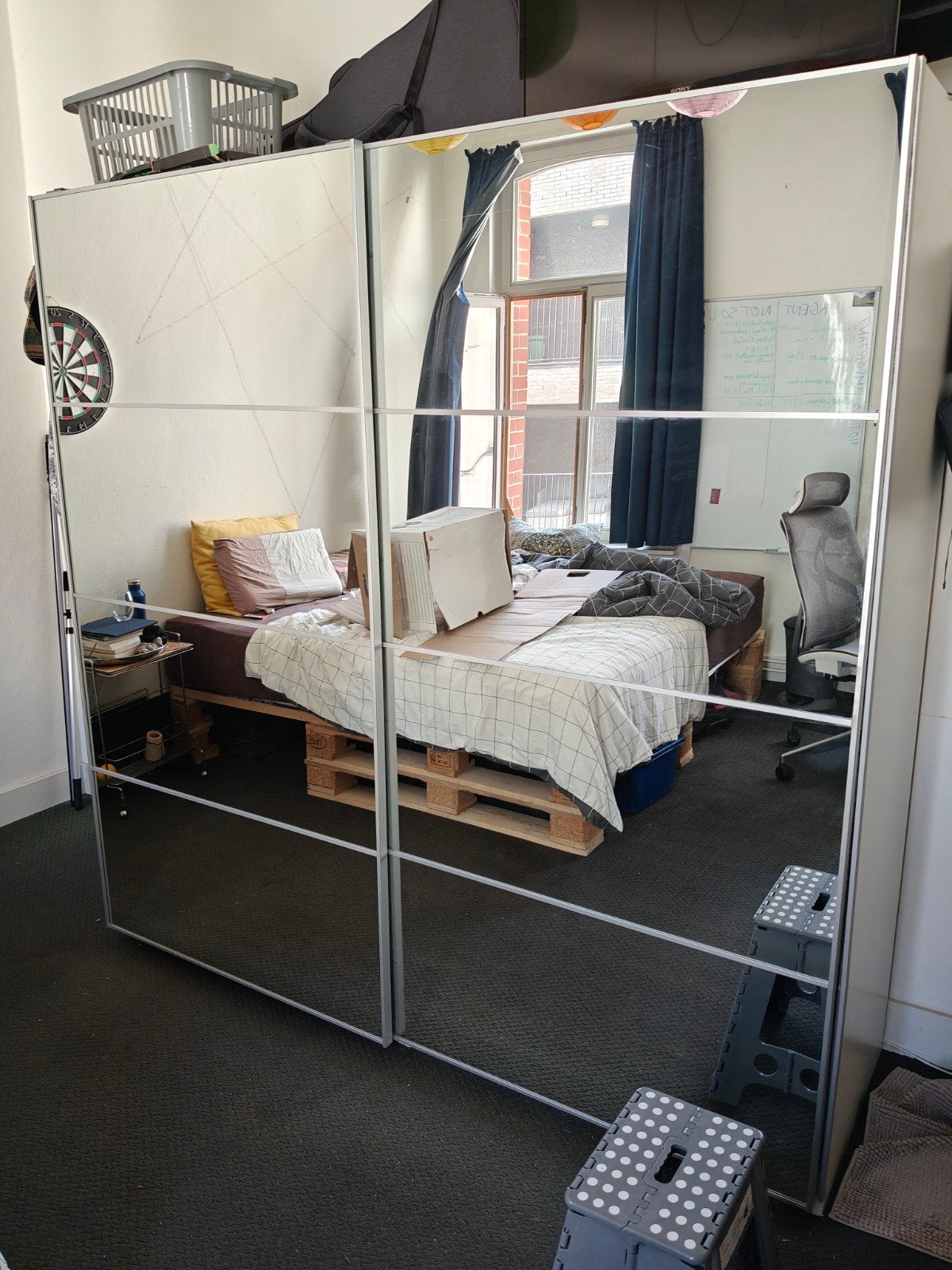 ikea pax kast, Ophalen