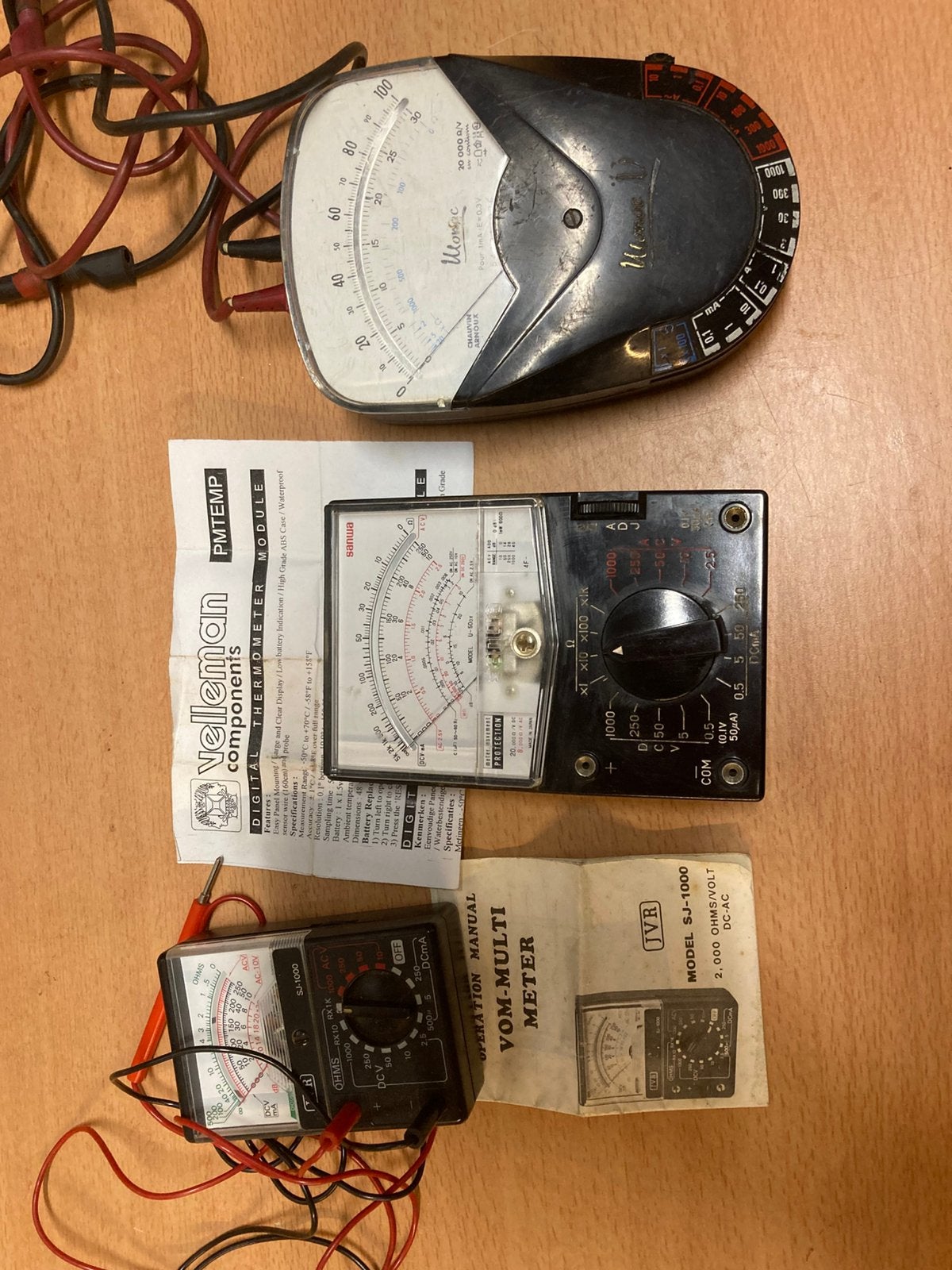 Vintage multmeters, TV, Hi-fi & Vidéo, Télévisions vintages, Enlèvement, Utilisé