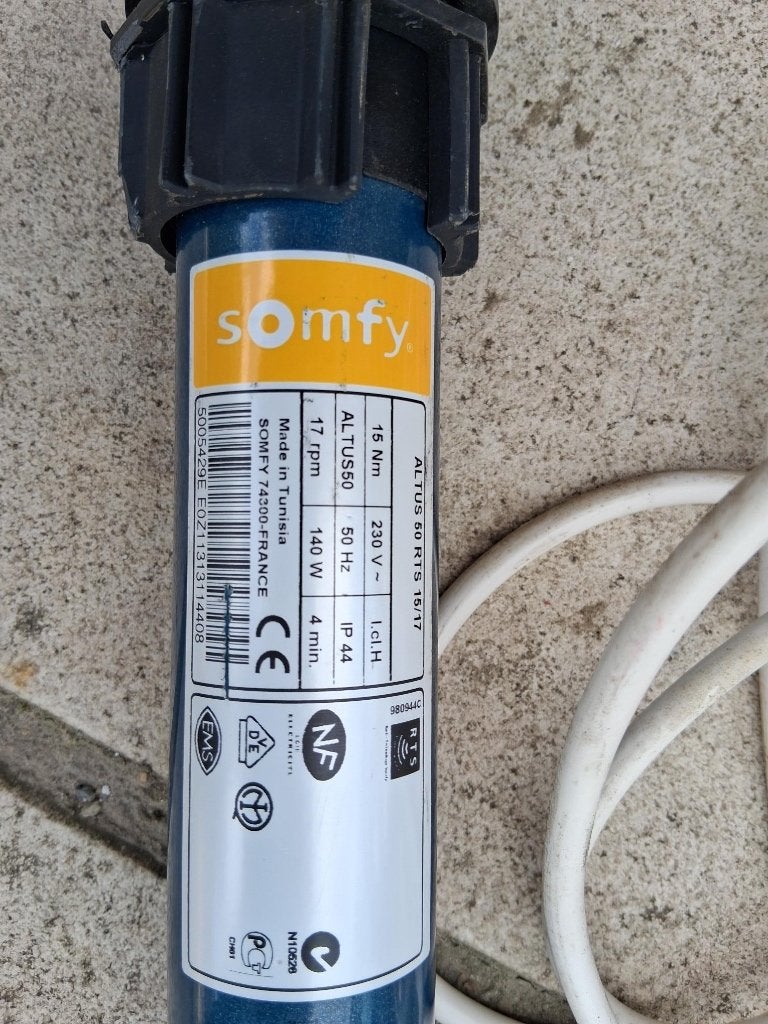 rolluikmotor, Doe-het-zelf en Bouw, Ophalen, Zo goed als nieuw