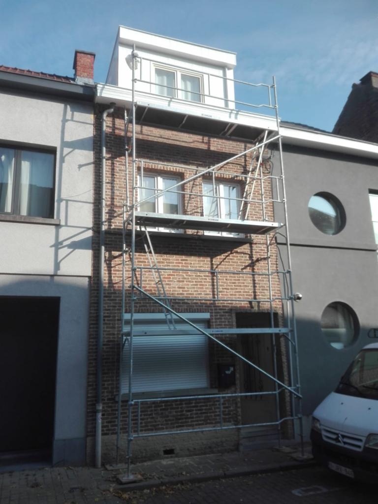 échafaudage 100m², Doe-het-zelf en Bouw, Steigers, Ophalen
