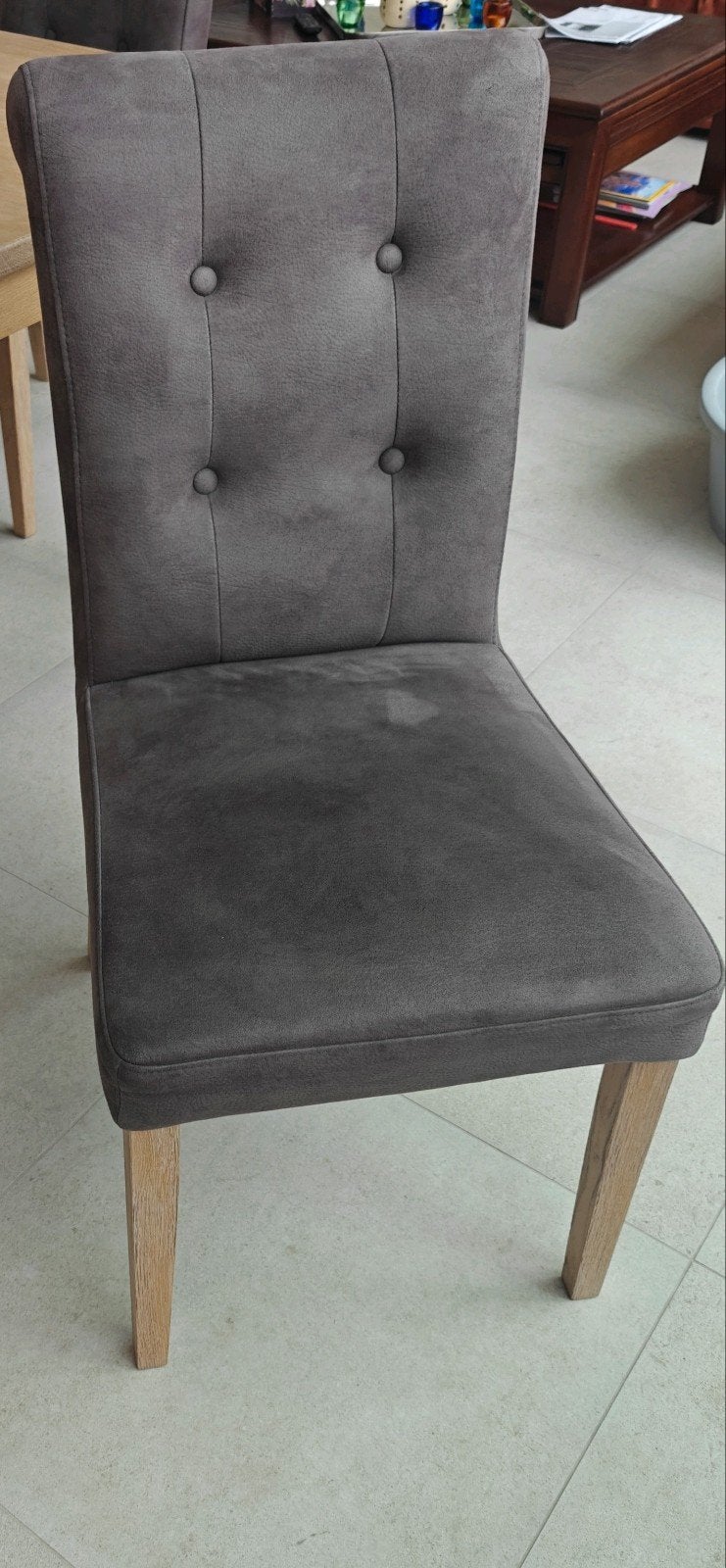 Eetkamerstoelen, Ophalen