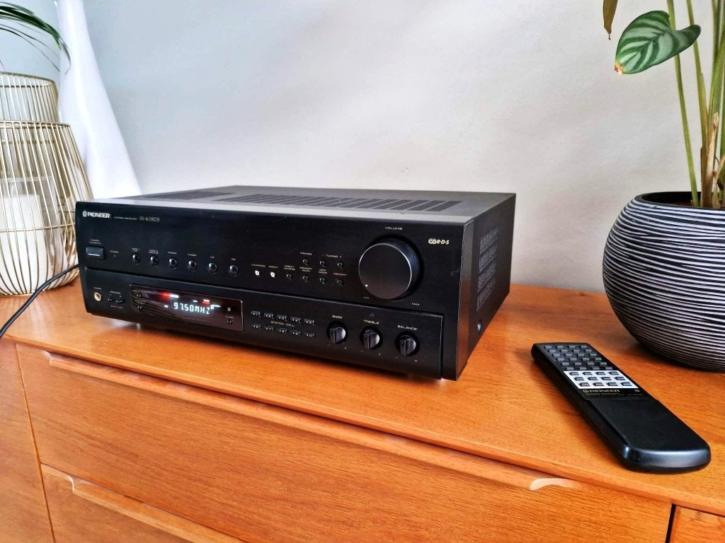 Récepteur stéréo Pioneer SX-403RDS - fonctionne parfaitement, Enlèvement ou Envoi, Haven 1087, Keetberglaan 1, 9120 Melsele, 60 à 120 watts