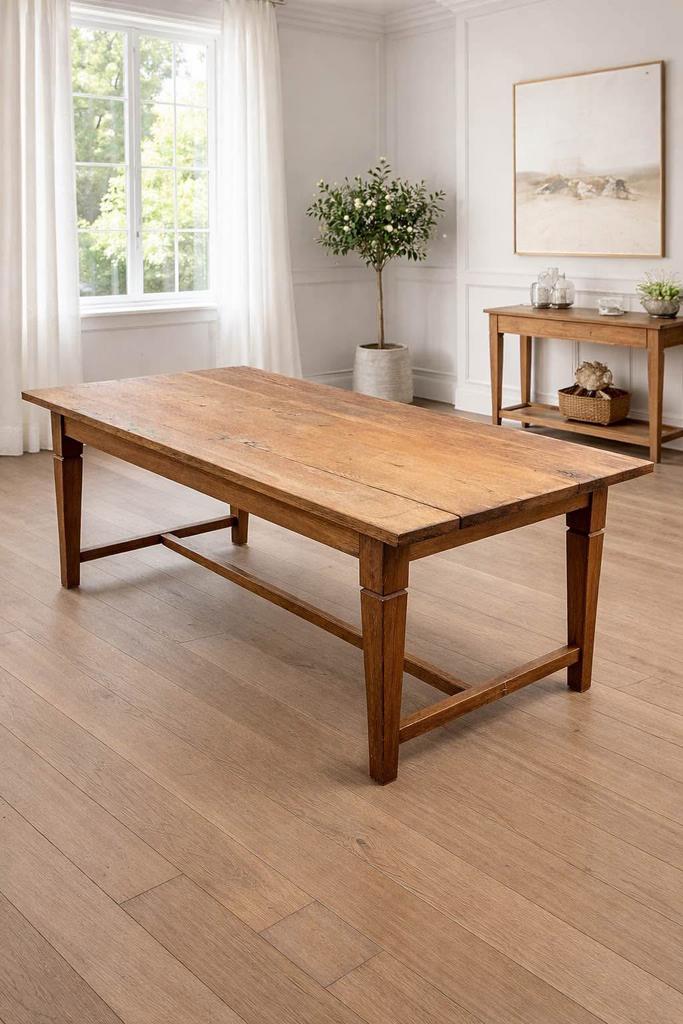 Table en chêne, Enlèvement, Utilisé, Chêne
