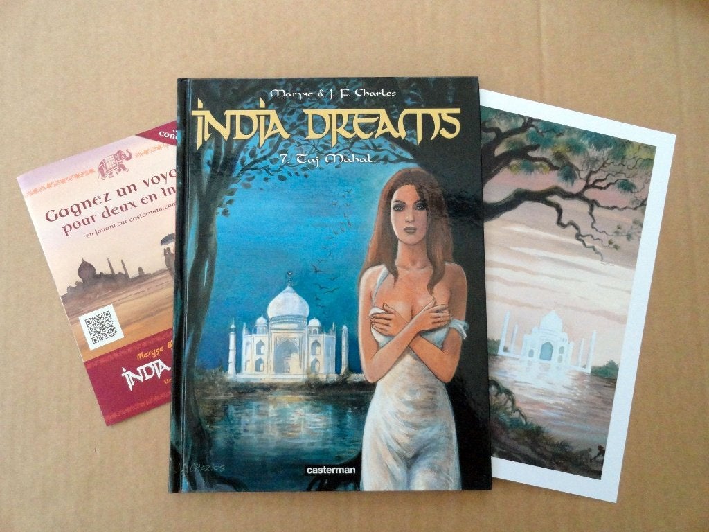 India Dreams T7+XL- Taj Mahal - Charles - EO2012 - Casterman, Boeken, Ophalen of Verzenden