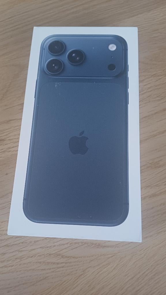 Iphone 17 pro max 256gb blauw nieuw ongeopend, Télécoms, Téléphonie mobile | Apple iPhone, Enlèvement ou Envoi, Autres modèles