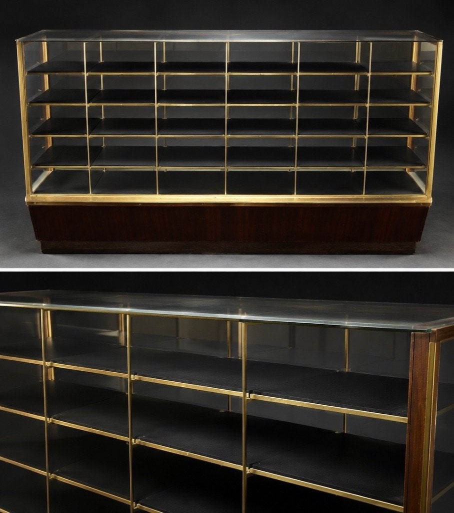 Vitrine, Huis en Inrichting, Kasten | Vitrinekasten, Ophalen, Gebruikt, 100 tot 150 cm, 200 cm of meer