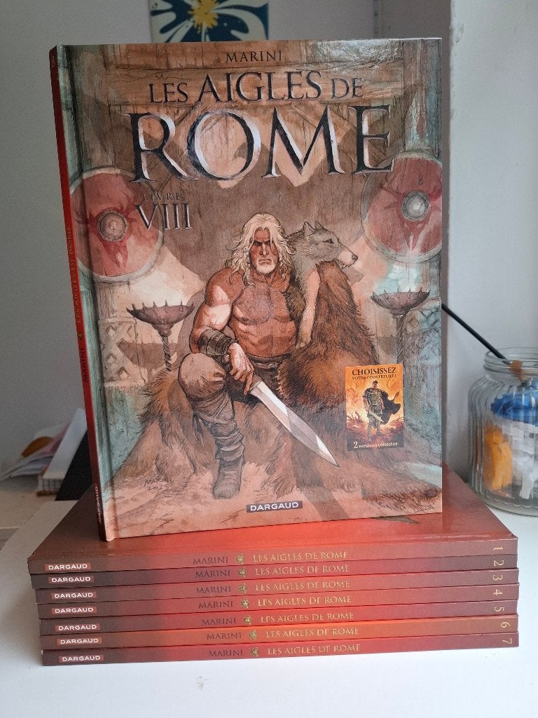 LES AIGLES DE ROME MARINI TOMES 1 à 8 SERIE COMPLETE TOUS EO, Livres, BD, Série complète ou Série, Enlèvement ou Envoi, Comme neuf