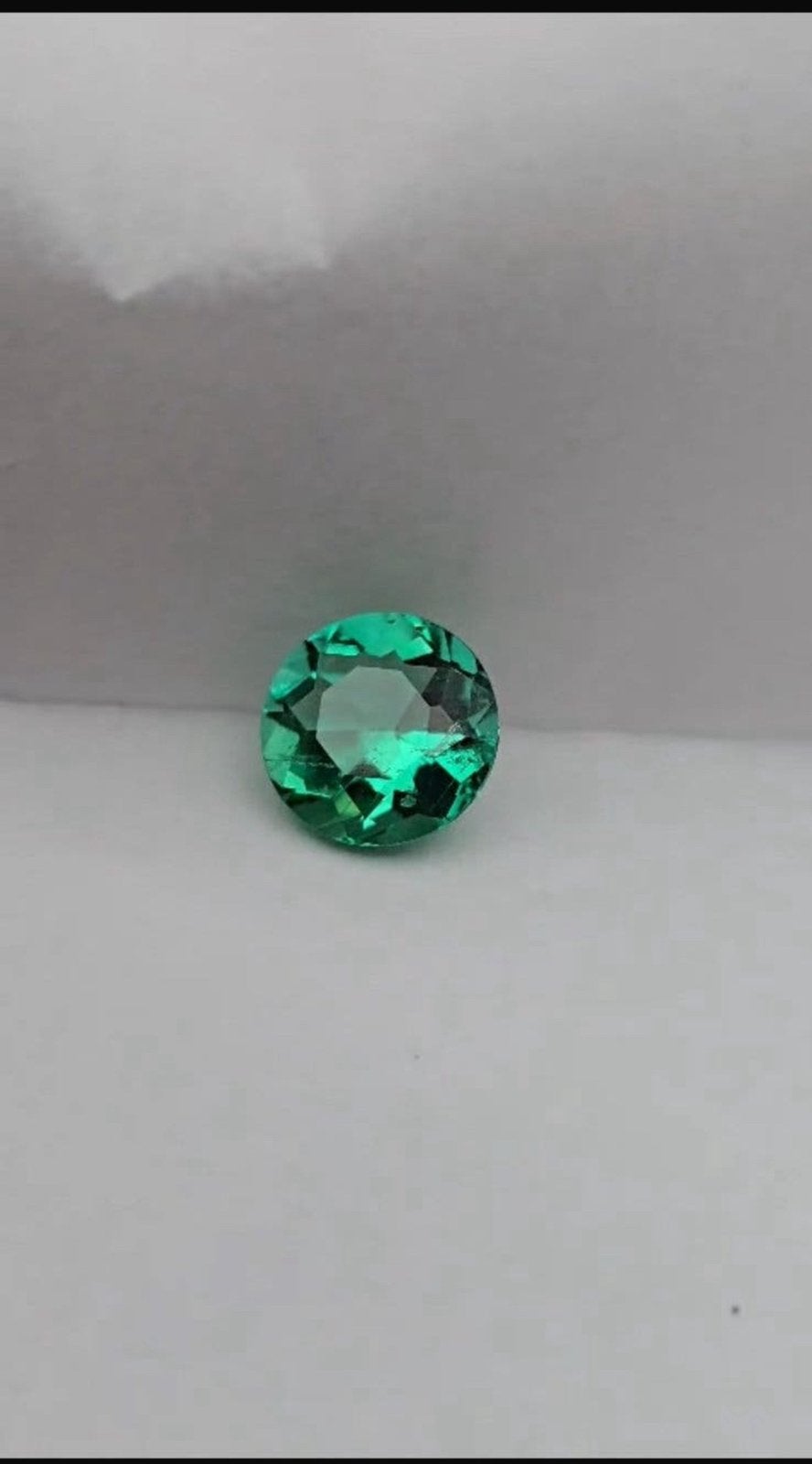 Emeraude 1.2 ct, Bijoux, Sacs & Beauté, Enlèvement, Comme neuf