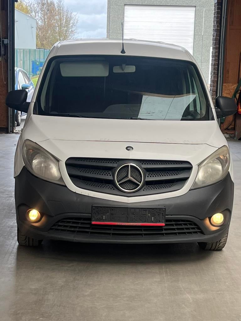 Mercedes Citan 1.4cdi xl, Auto's, Voorwielaandrijving, Euro 5, Stof, Zwart
