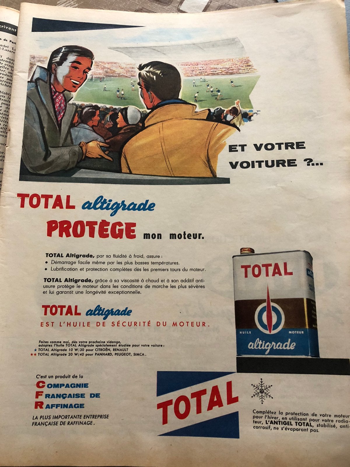 Oude reclame jaren 60, Ophalen of Verzenden