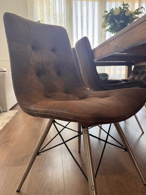 Eetkamer stoelen Henders&Hazel, Huis en Inrichting, Ophalen, Zo goed als nieuw