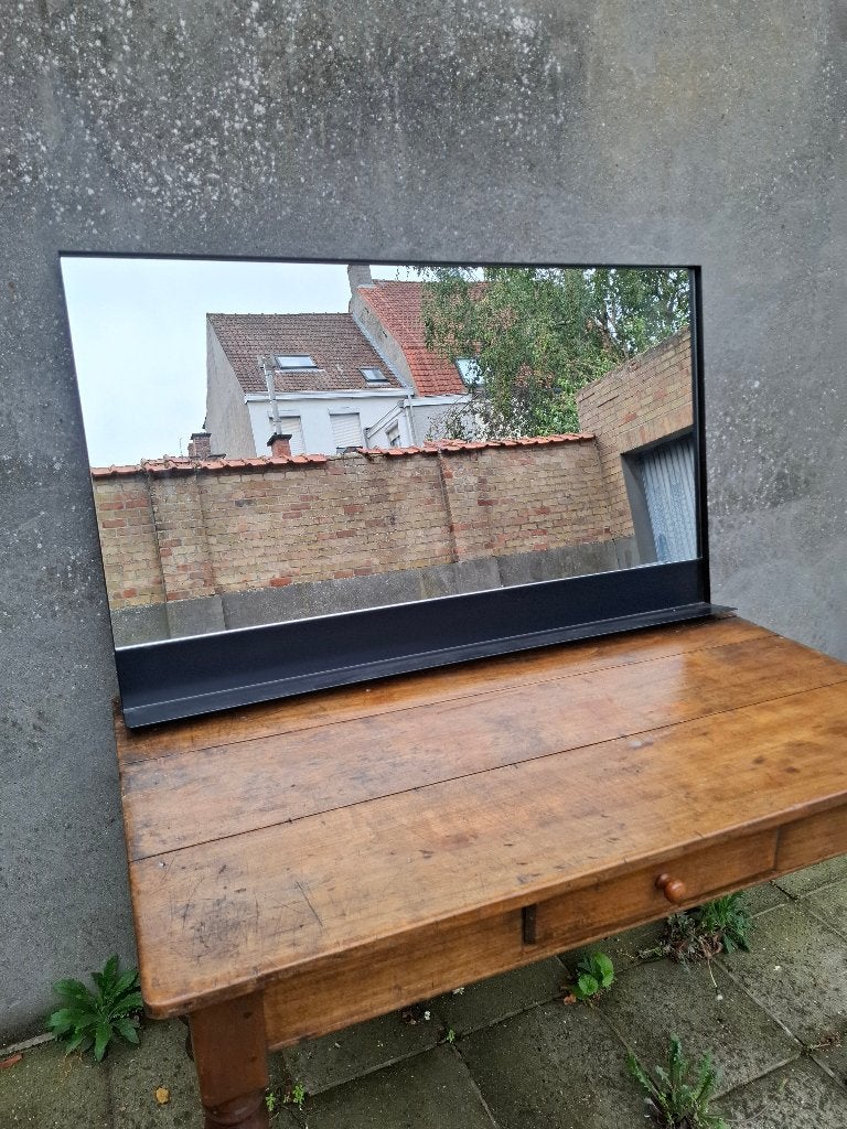 Spiegel badkamer, Ophalen, 100 tot 150 cm, Overige typen, Zo goed als nieuw