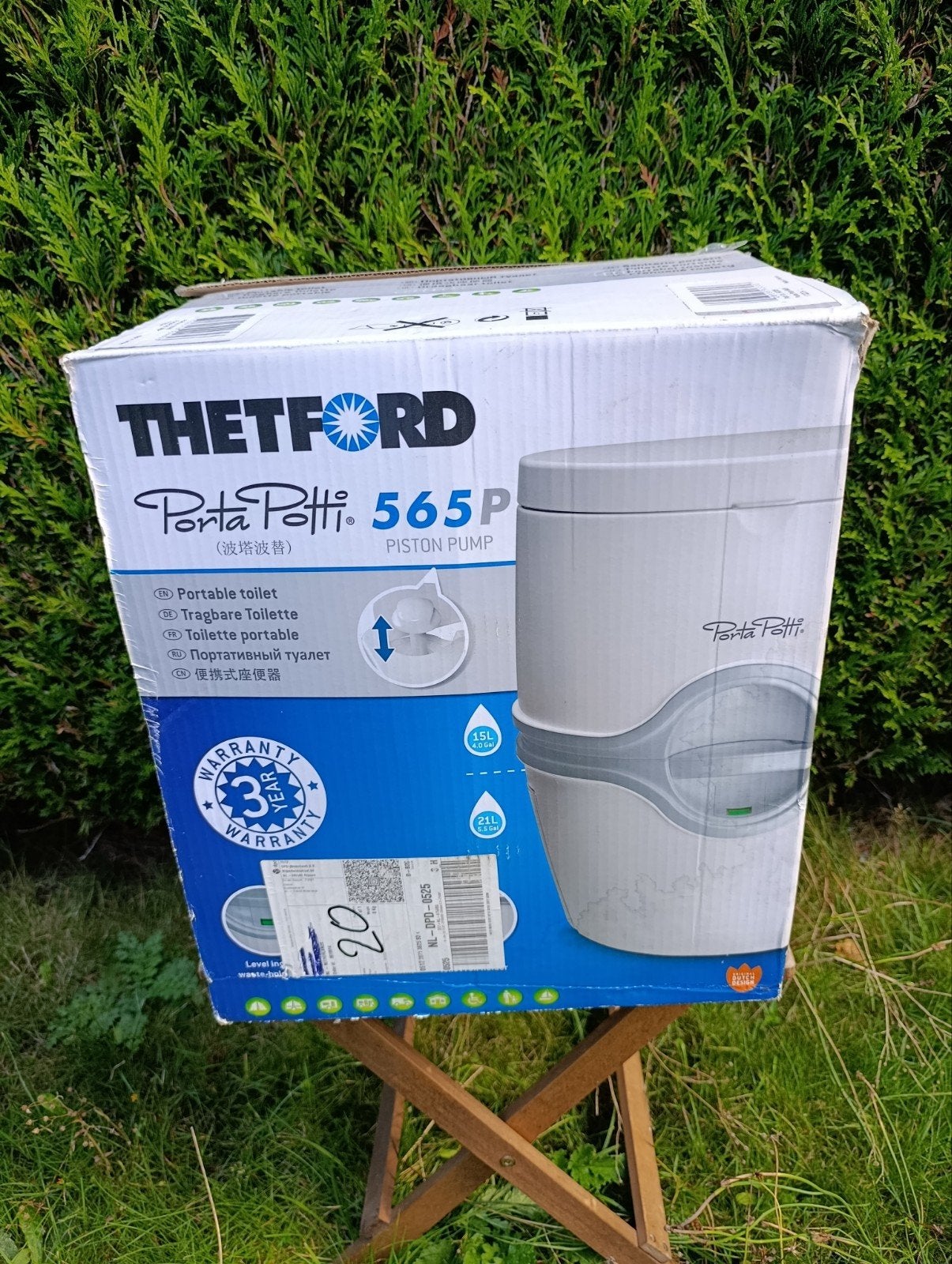 Porta Potti 565P, Ophalen of Verzenden, Zo goed als nieuw