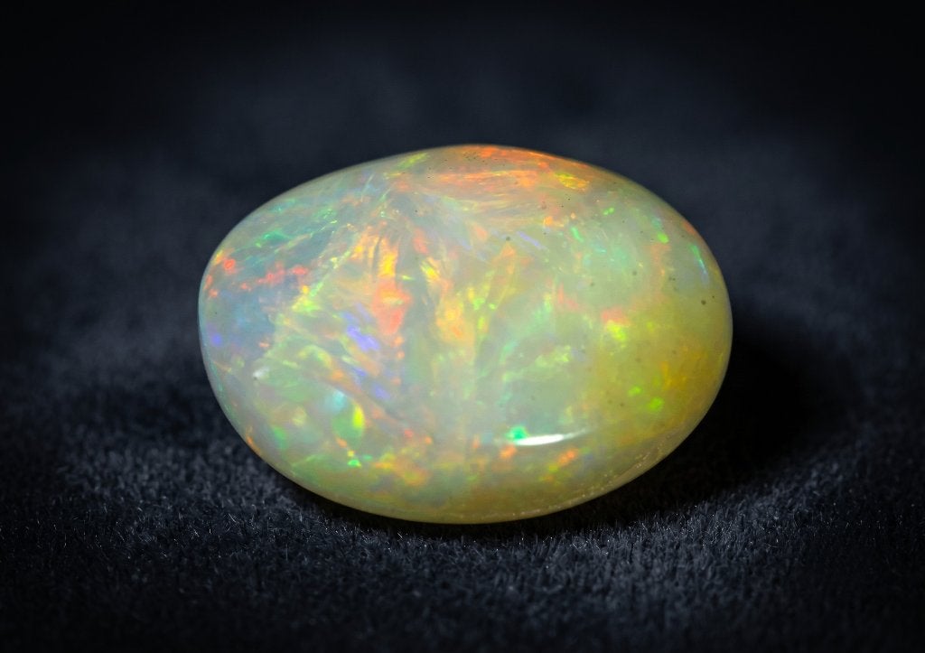 Gecertifieerde natuurlijke welo opaalsteen 15.37 ct, Ophalen of Verzenden, Gebruikt
