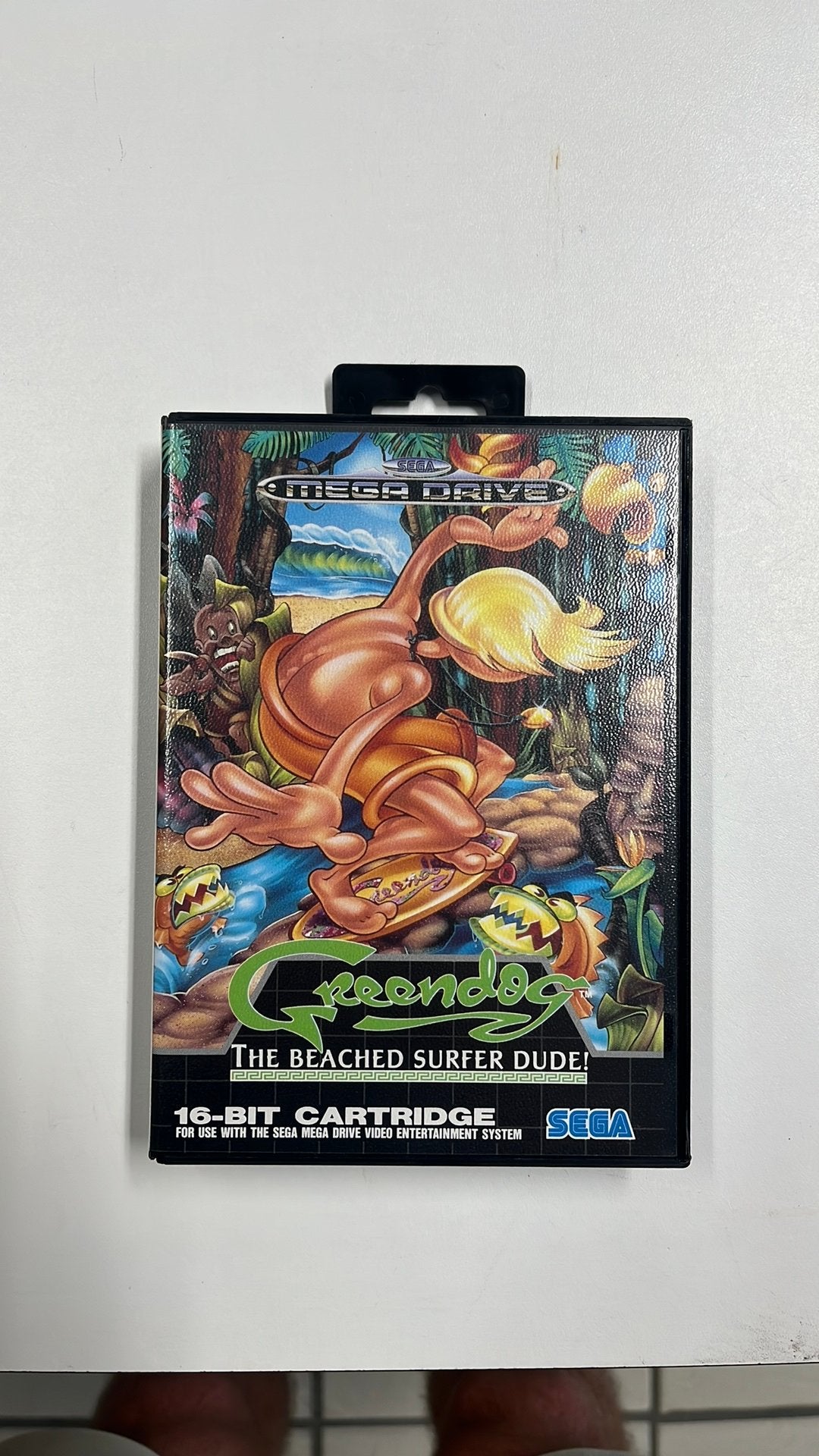 Sega Mega Drive - Greendog, Games en Spelcomputers, Ophalen of Verzenden, Zo goed als nieuw, Mega Drive