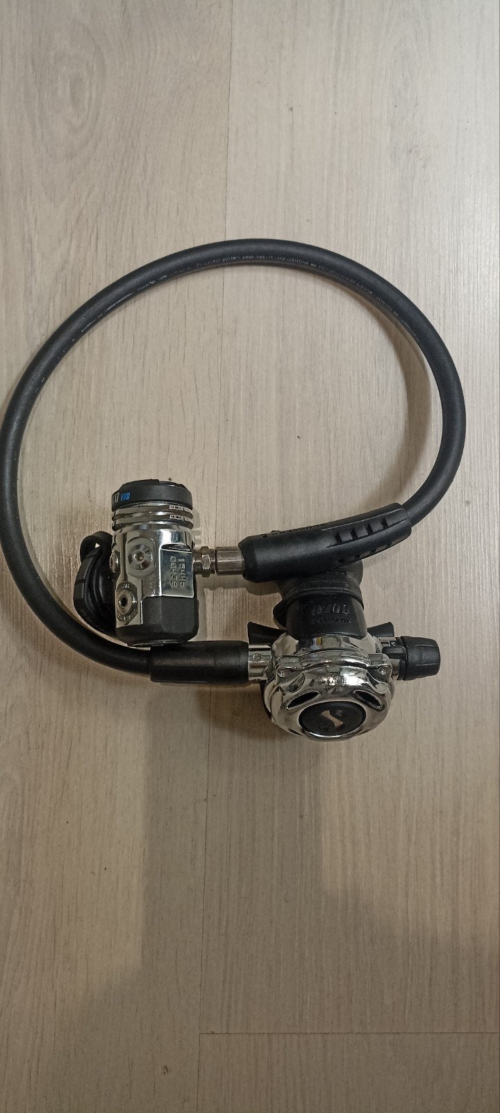 MK17 scubapro EVO Din 300bar  A 700, Ophalen