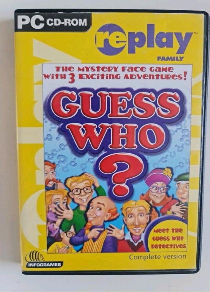 Pc game : guess who -  wie is het / Windows, Games en Spelcomputers, Ophalen of Verzenden