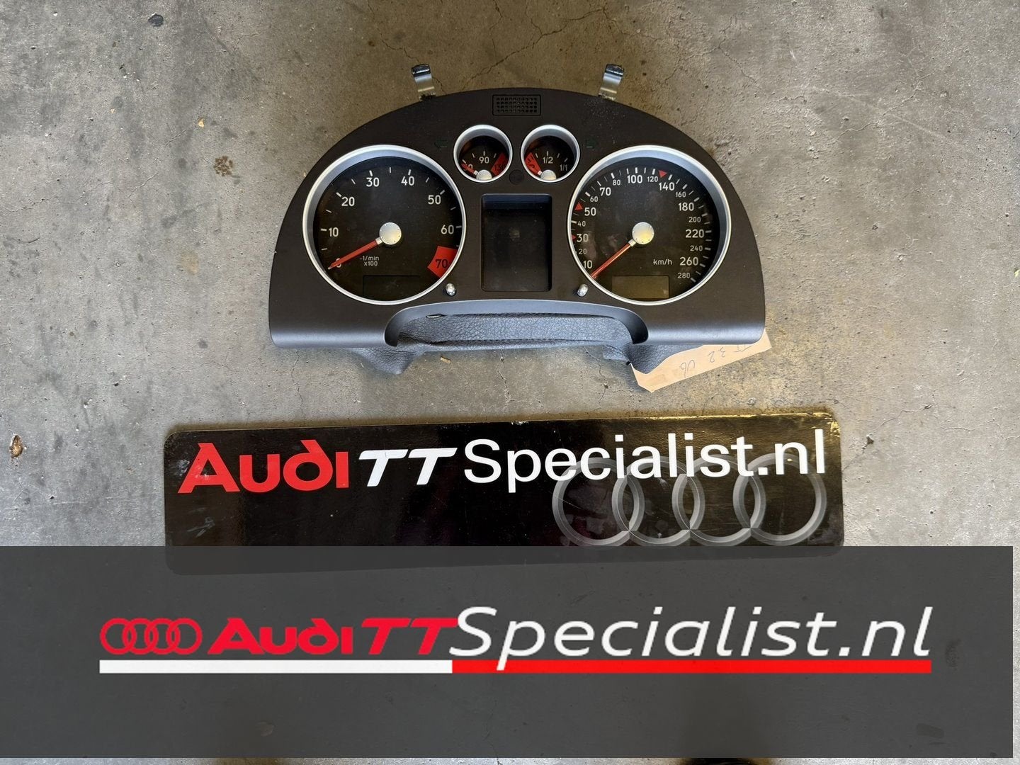 Instrumenten paneel/tellerklok Audi TT MK1 met automaat disp, -, Origine de la pièce connue, Audi, Utilisé