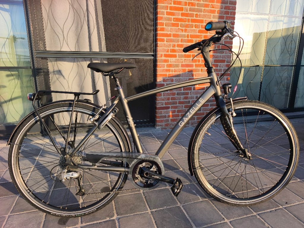 Gazelle Chamonix sport S27 in mooie en perfecte staat., Fietsen en Brommers, Velgrem, Versnellingen, Zo goed als nieuw, Gazelle