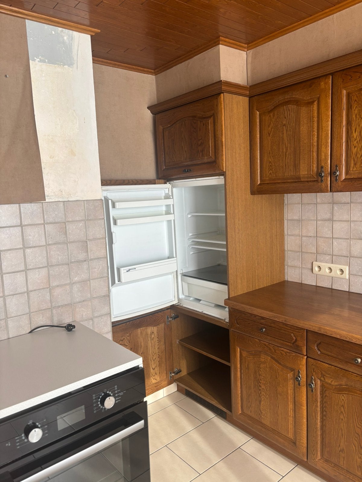 Keuken, Ophalen, Bruin, Overige typen, Hout