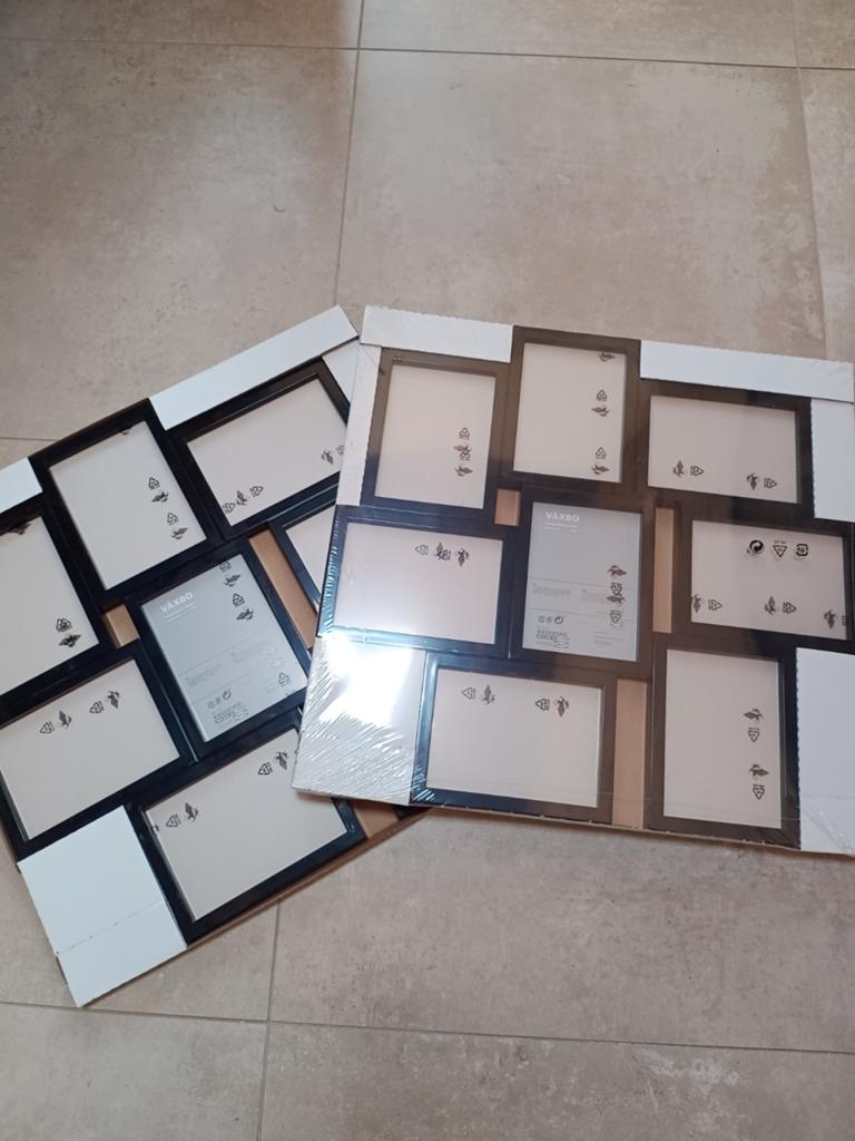 Twee nieuwe fotolijsten voor 8 foto's, Audio, Tv en Foto, Fotografie | Fotolijsten, Ophalen, Nieuw
