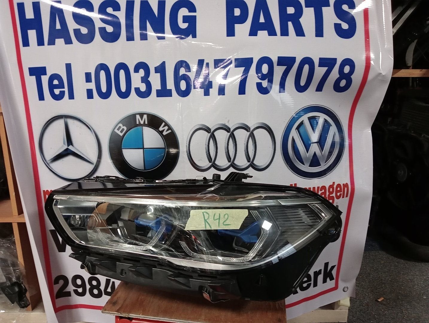 Koplamp BMW X5 G05 Voll LED LASER Links Origineel 5A27997-01, -, Utilisé, -, Enlèvement ou Envoi