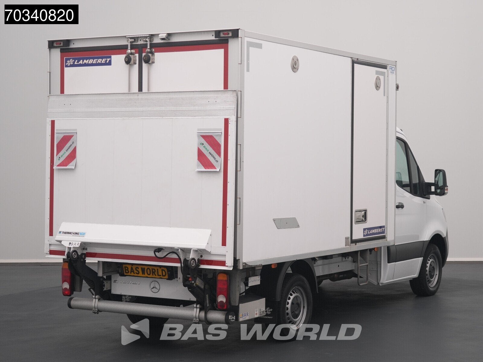 Mercedes Sprinter 317 CDI Automaat Koel/Vrieswagen Laadklep, Automaat, Stof, Gebruikt, Euro 6
