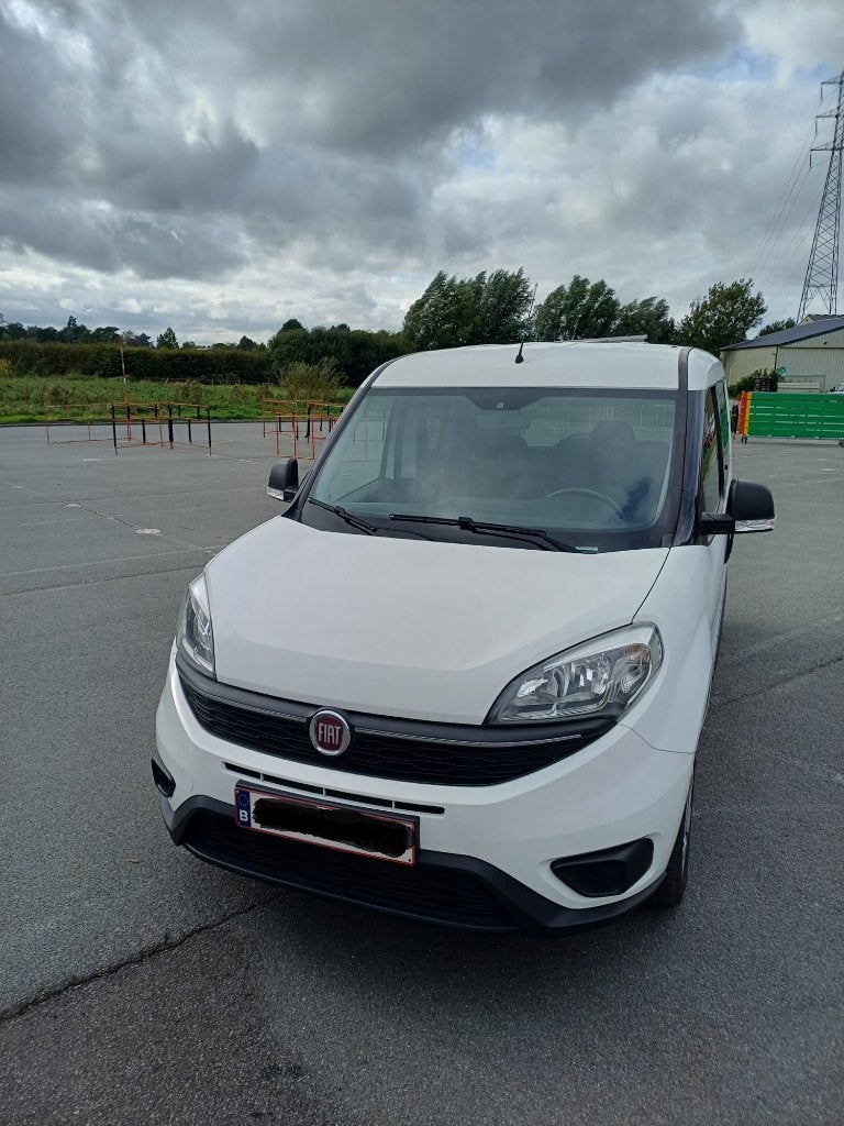 Fiat doblo auto, Auto's, Wit, Handgeschakeld, Particulier, Voorwielaandrijving